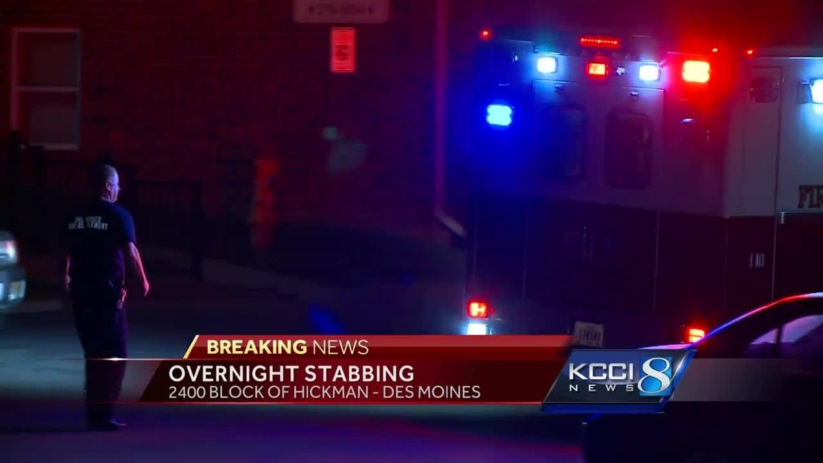 Des Moines police said a father is facing charges after stabbing his son in a fight late Wednesday night. It happened in the 2400 block of Hickman at the Royal Oaks Apartments around 10 p.m. Wednesday