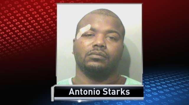 A Des Moines man is being held in the Polk County Jail after police say he threatened to kill a woman and tried to burn down a home. Thirty-eight-year-old Antonio Starks faces several charges for the incident including first degree arson, assault causing bodily injury, assault domestic abuse, and violation of a no contact order.