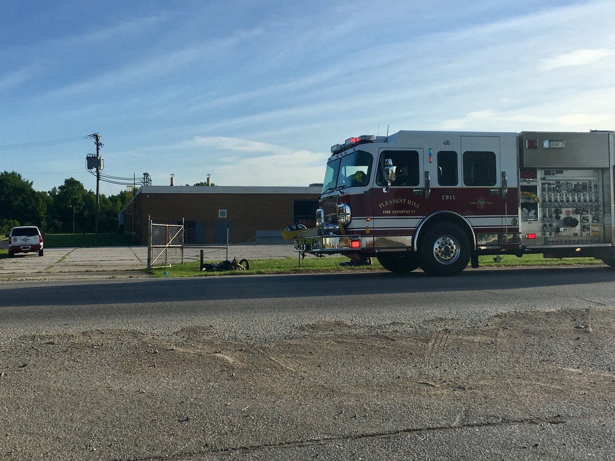 One person is dead after a one vehicle crash in Pleasant Hill. Police were called to the 4400 block of Vandalia Rd. just before 7am. Authorities say the victim was on a motorcycle when they crashed into the fence of a local business