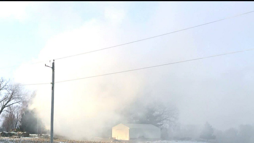 Body identified in Scott County fire visible from miles away    