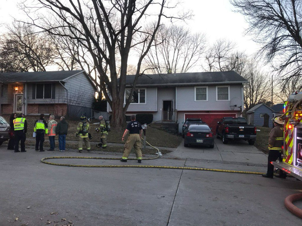 Bettendorf home catches fire on Christmas    