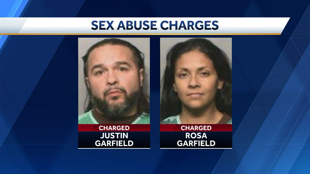 Two people have been arrested for allegedly sexually abusing two young teenagers.