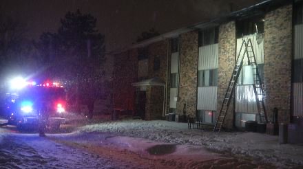 The Davenport Fire Marshal's office is still investigating the scene of the Sunday night apartment fire
