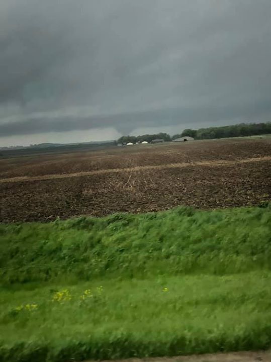 Tornado near Lime Springs around 1:45 PM.