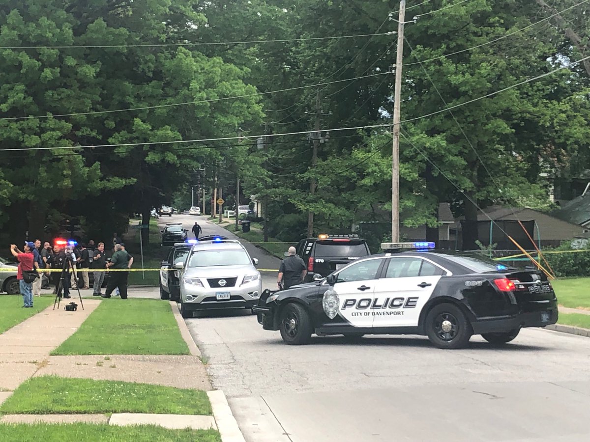 Multiple units on scene of a reported shooting in the 200 block of Pershing Court qctimes   