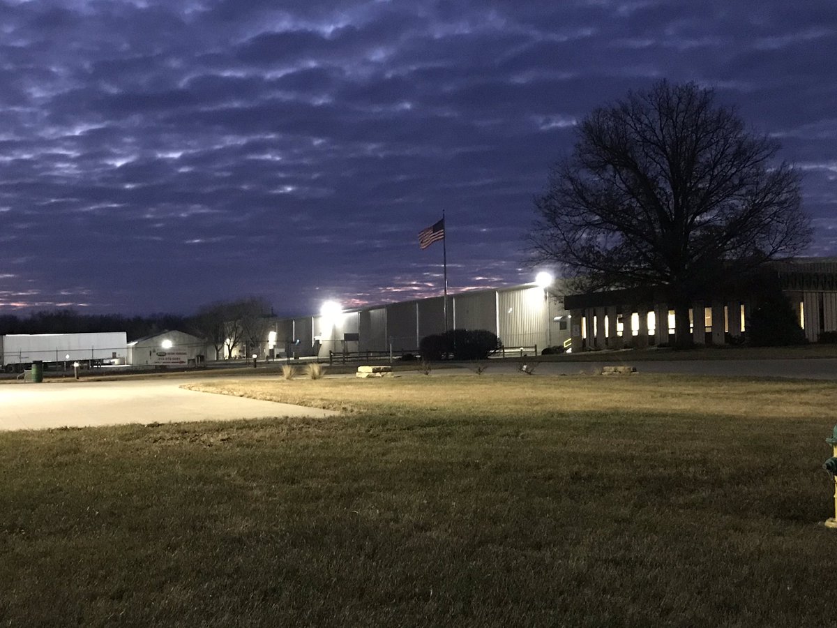 Has been on the scene of a confirmed double shooting incident from late last night. Employees arriving and leaving this manufacturing plant this morning.