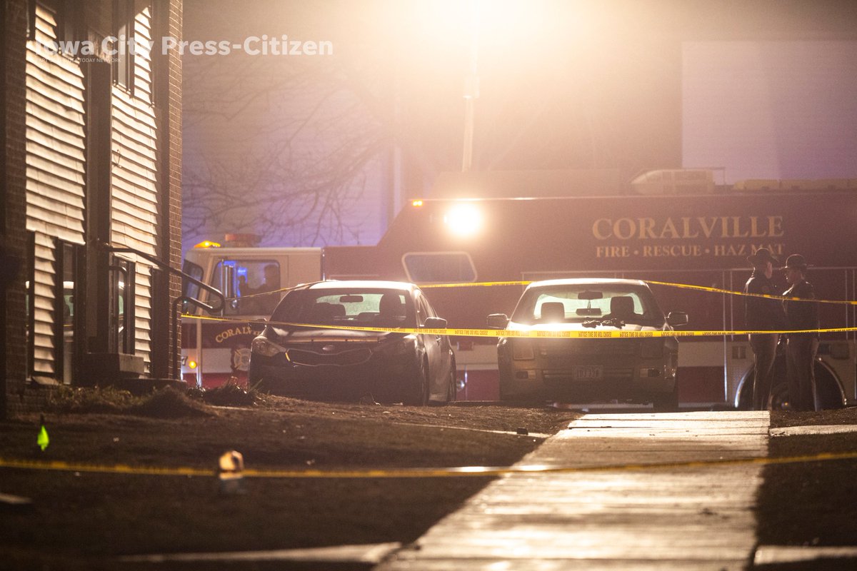 Police are investigating a shooting on Christmas night at an apartment complex along Boston Way in Coralville, Iowa.