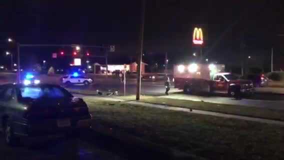 Des Moines police confirmed a 50-year-old man has been struck by a vehicle Thursday night. The man has been taken to a hospital with serious injuries.
