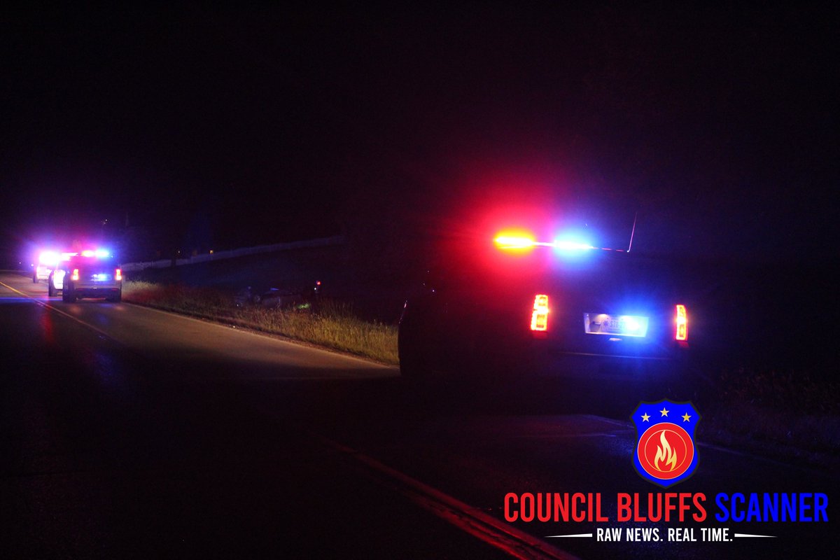 Around 11:45 p.m. Saturday night @LewisTownshipFR and @PottCoSheriff were called to reports of a vehicle rollover near 220th and Pioneer Trail in Southwest Pottawattamie County.  Medics transported one adult male to @NebraskaMed with extremely critical life-threatening injuries