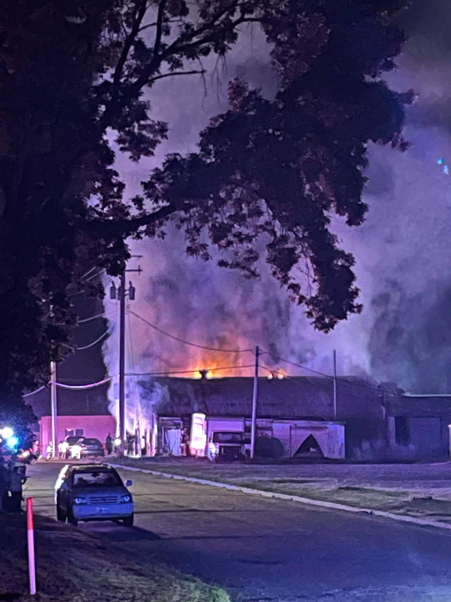 crews on scene of a structure fire in the 1800 block of E Avenue NE in Cedar Rapids near the Mount Mercy athletic complex. 