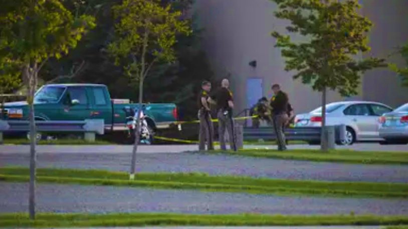 Two women, suspect dead following shooting outside Iowa church. Several callers report shooting at 6:51pm CDT - Church was hosting event for 'college-aged students' - Suspect ran to parking lot after the incident, where he proceeded to shoot himself