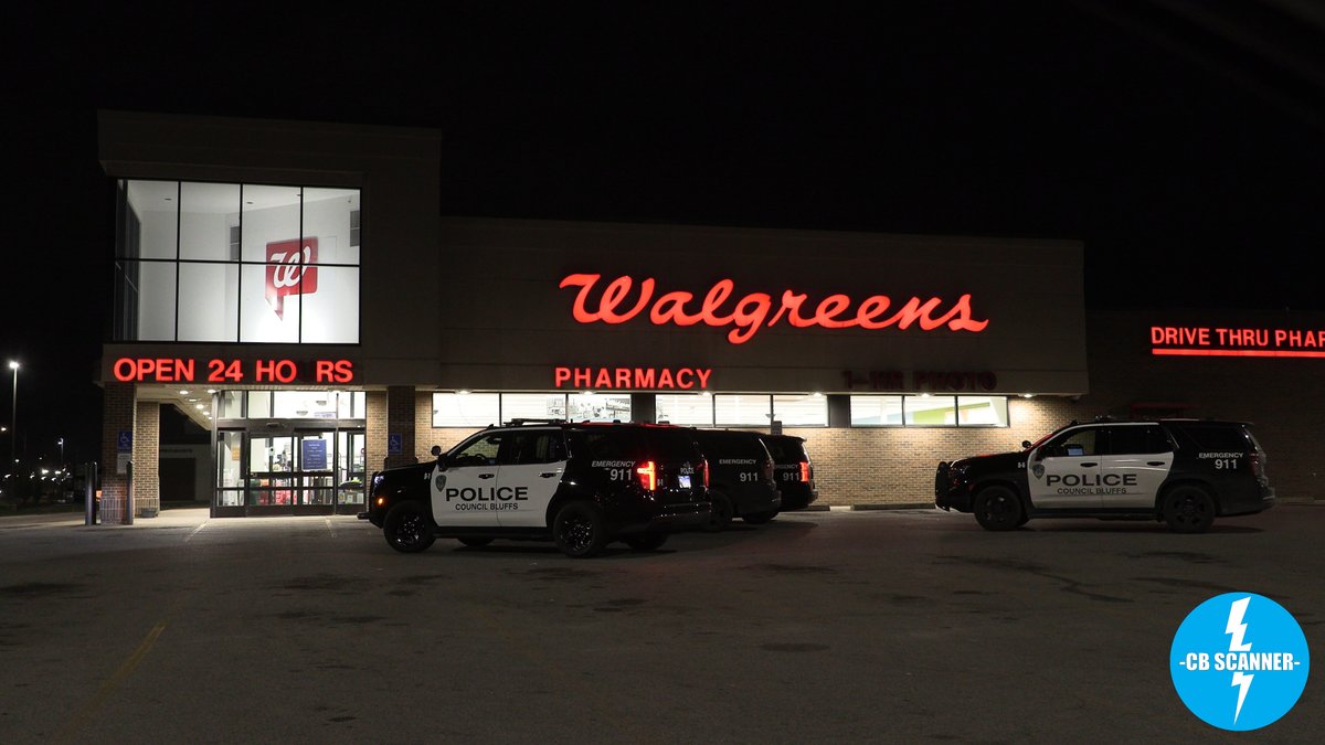Strong Arm Robbery Walgreen's/ 25th  and  Broadway Responding: CBPD- Black male, Carhartt coat- Possibly had vehicle waiting for him- Tan 4 dr or SUV, vehicle was a distance away- Suspect parked by the Red Box 