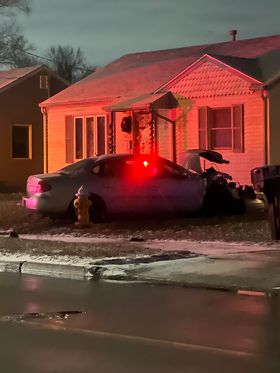 Property Damage AccidentArea/Location: 30th and  9th Ave Vehicle accident, possibly multiple- 1 Vehicle in a yard- One vehicle reported on its side- Incident being cleared