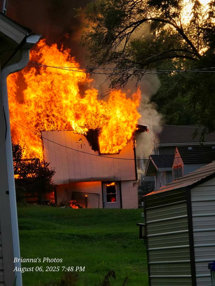 Active Shooter area of 6th and Grove in Glenwood. Injured parties and a home on fire.: Suspect in custody 