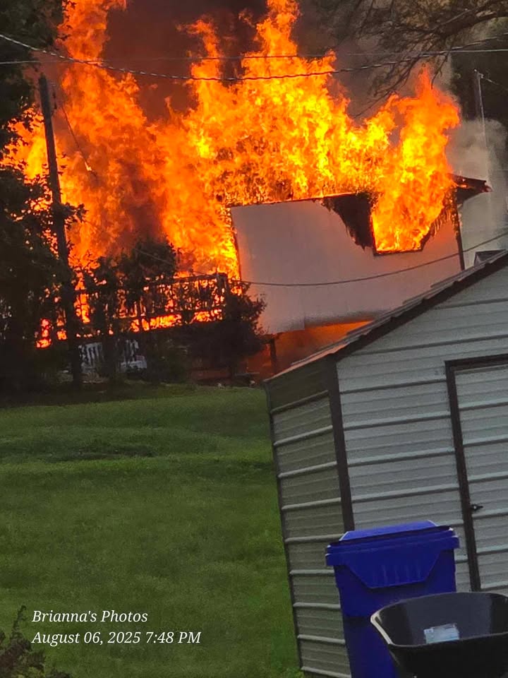 Active Shooter area of 6th and Grove in Glenwood. Injured parties and a home on fire.: Suspect in custody 